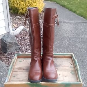 Men's knee high boots